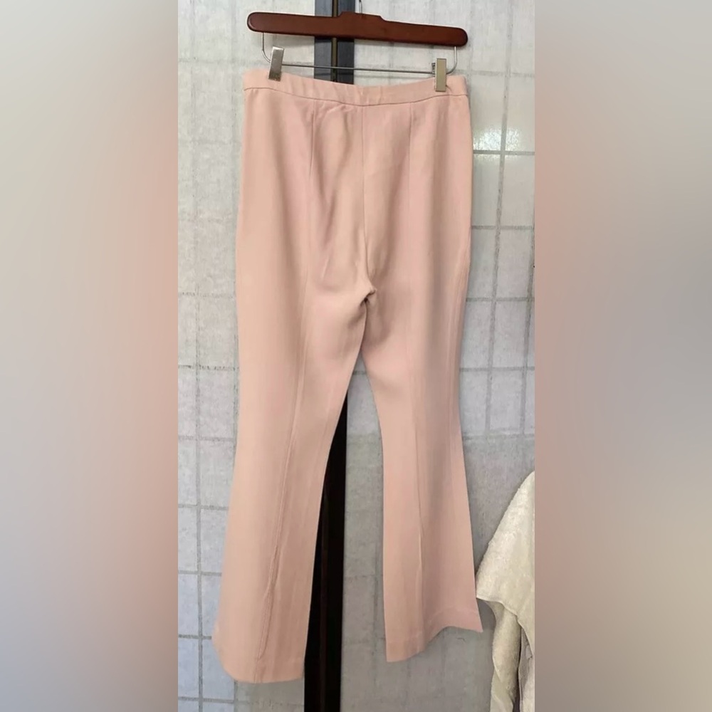 Prada Pastel Pink Boot Cut Pants 38 - Picture 2 of 16